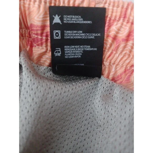 Huk Mens Orange Pursuit Volley Rooster Wake Mesh Liner Swim Trunks Size M - Picture 10 of 10